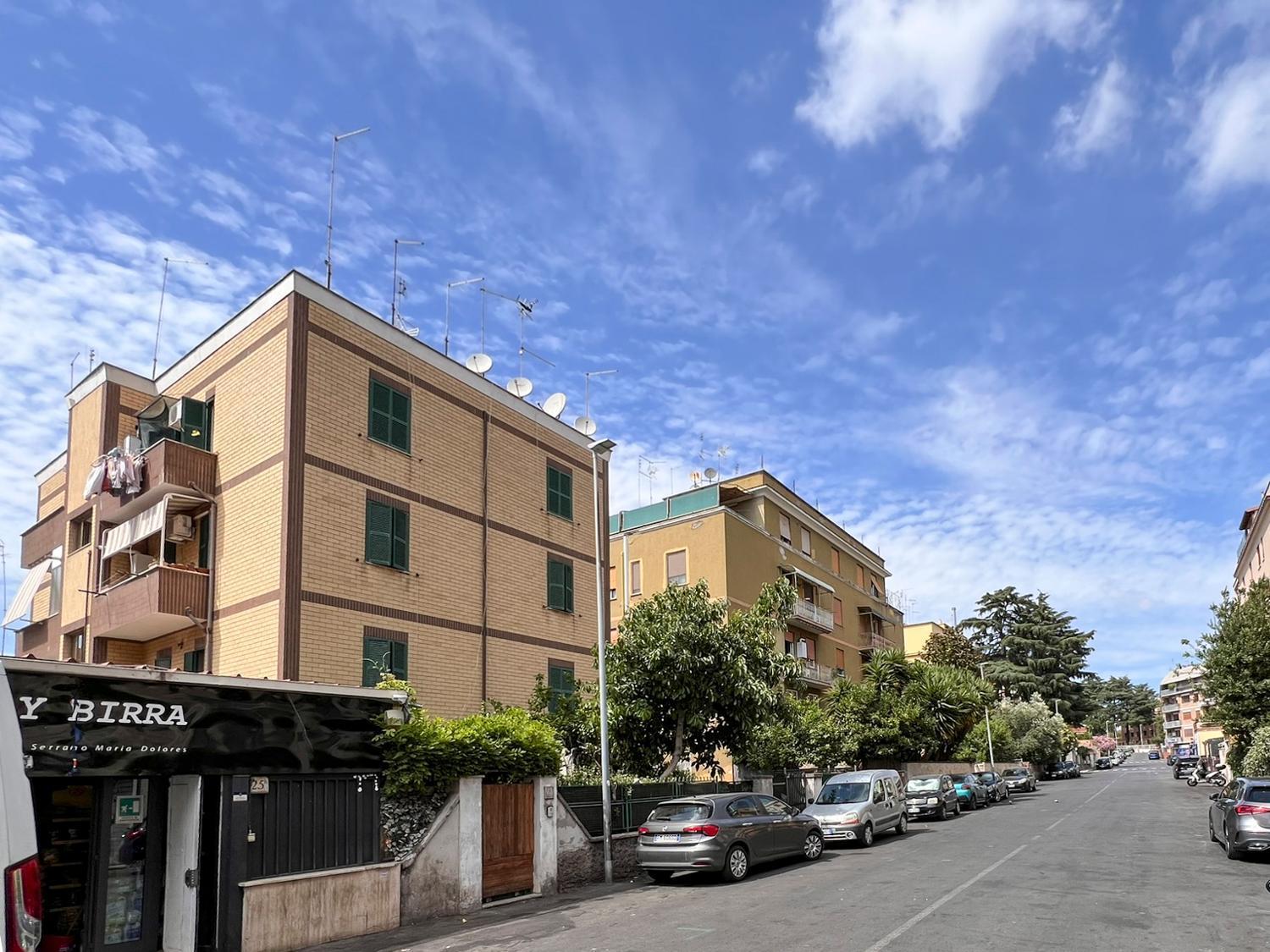 Ferienwohnung Attico Urbano Terrazza Su Roma Metro A Cornelia Exterior foto